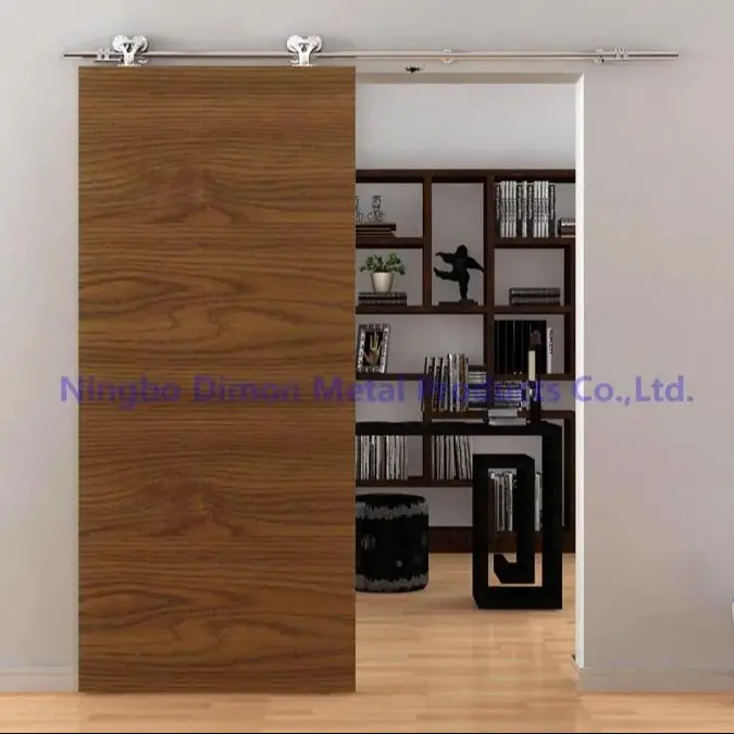 Dimon Customized High Quality SUS 304 Sliding Wooden Door Hardware DM-SDS 7102