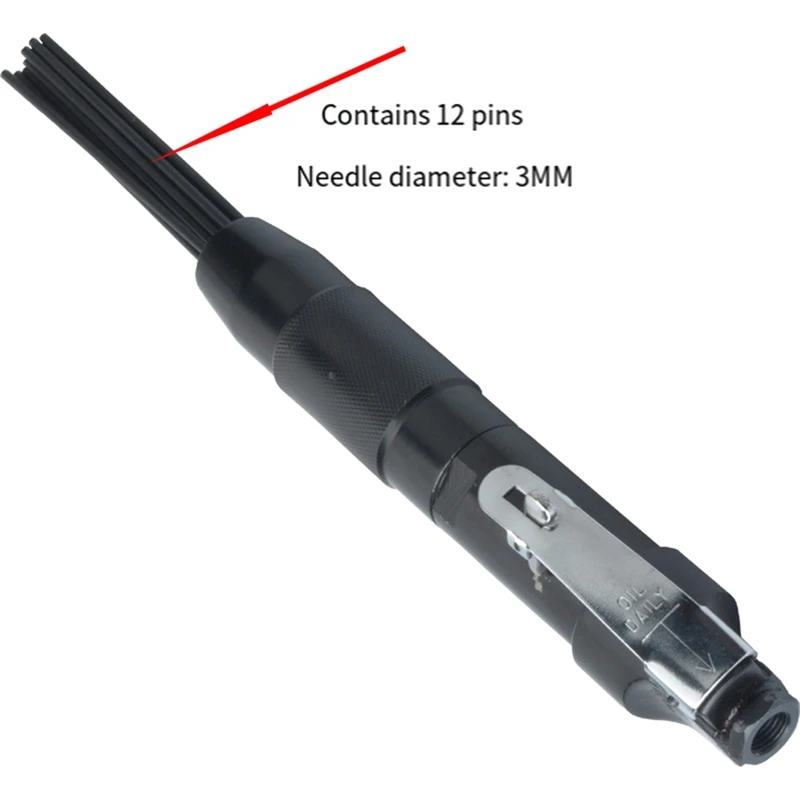 Rust Tools Low Noise Slag Removing Deburring Tools Pneumatic Rust Remover Needle Beam Rust Remover Derusting Machine-AT64