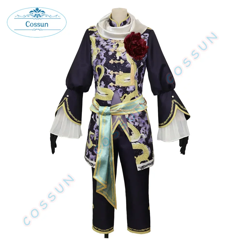 

[Customized]Game IDOLiSH7 Zool Natsume Minami Cosplay Costume Halloween outfits Women Men Black White Duel Costume