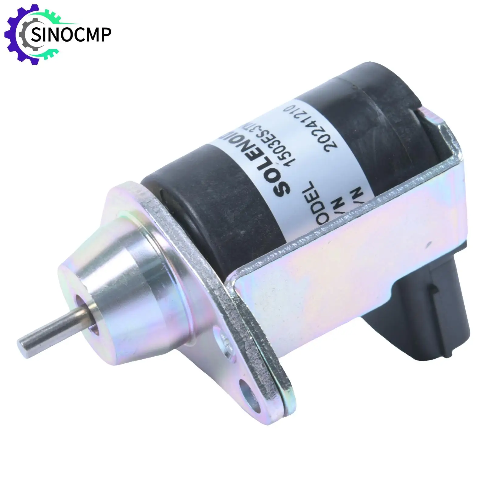 12V Shut off Solenoid Valve 1503ES-3TNA72 for YANMAR YM 3TNA72 3TNE78 Excavator Engine Fuel Stop Solenoid 1503ES3TNA72