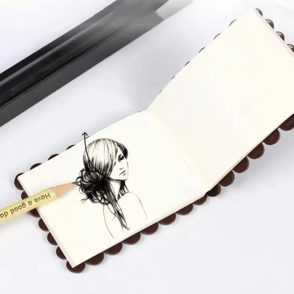 Multi Function Portable Mini Pocket Notebook Cartoon Kawaii Cookie Memo Notebook Cute DIY Press Writing Pad Kids Gift