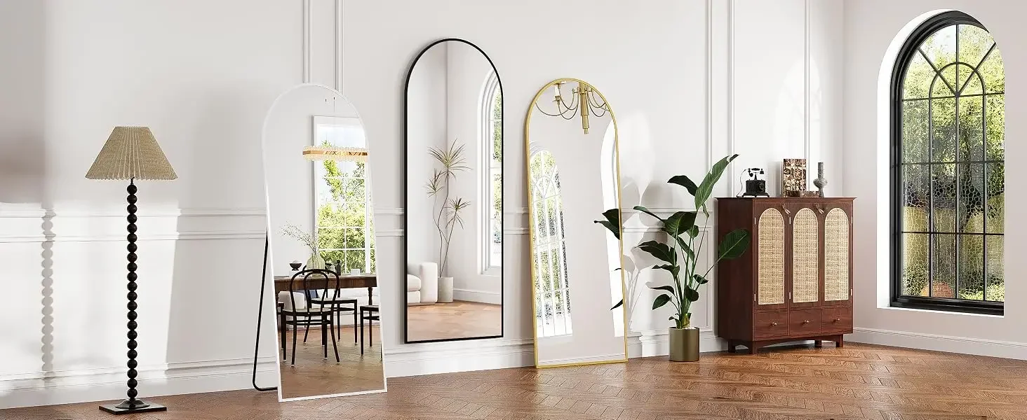 Three ways to use a full Length Mirror
