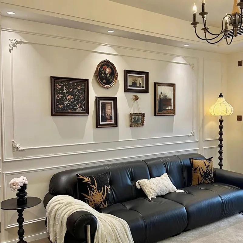 

Customizable advanced French retro living room decorative painting American sofa background wall painting antique hanging