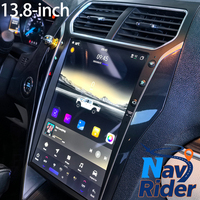 13.8inch Multimedia Player Screen For Ford Explorer 2011-2019 Car Radio Wireless Carplay Android Auto Bluetooth GPS Navigation