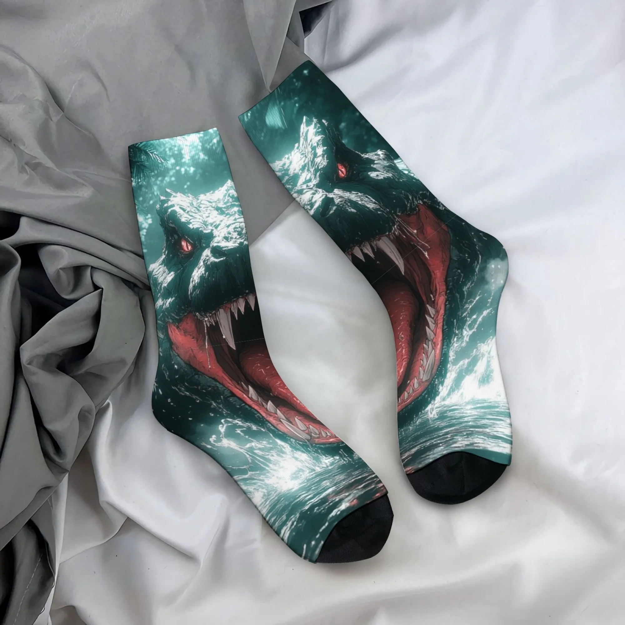 

Crazy Anime Monster Socks Novelty Funny Men's Socks Harajuku Style Comfortable Casual Fashion Street Hip-Hop Socks Party Gift