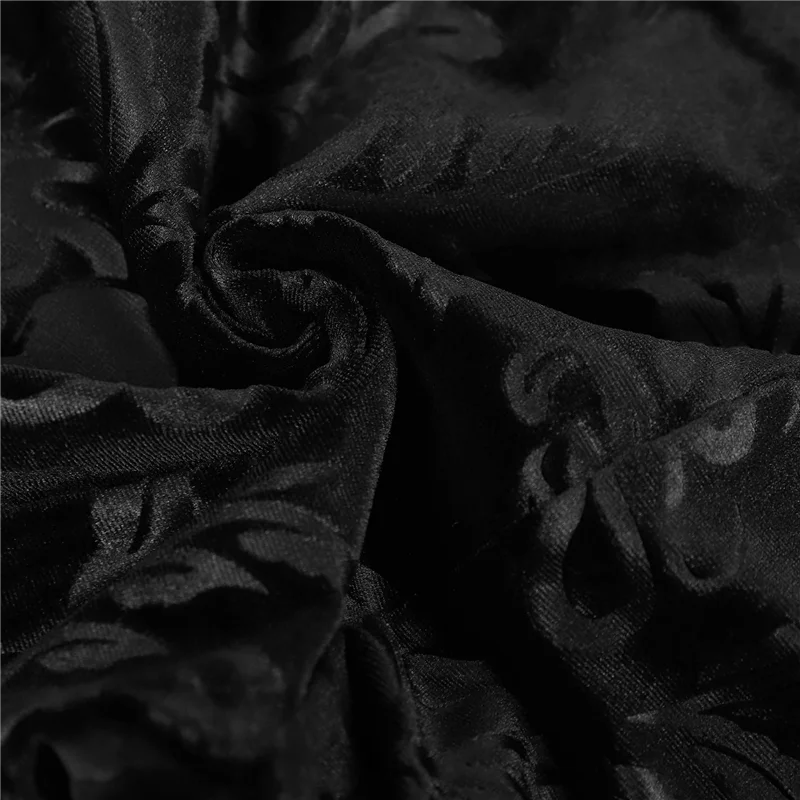 ABRT-Vintage bloemen bekrast gotische broek fluwelen hoge taille skinny flare broek voor dames herfst winter streetwear