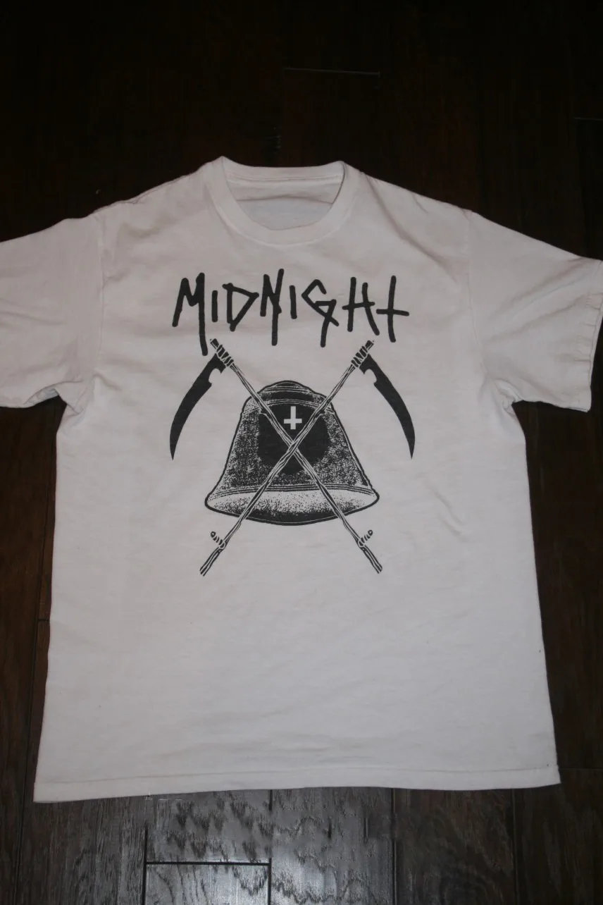 Midnight Complete and Total Hell T-Shirt Short Sleeve White Men S to 5XL BE1240