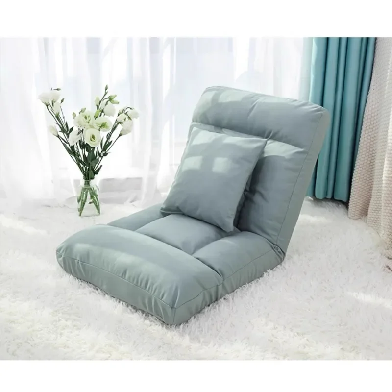 Lazy sofa tatami balcony bay window chair can lie down and sleep dormitory e-sports bed back chair can be folded, dismantled and