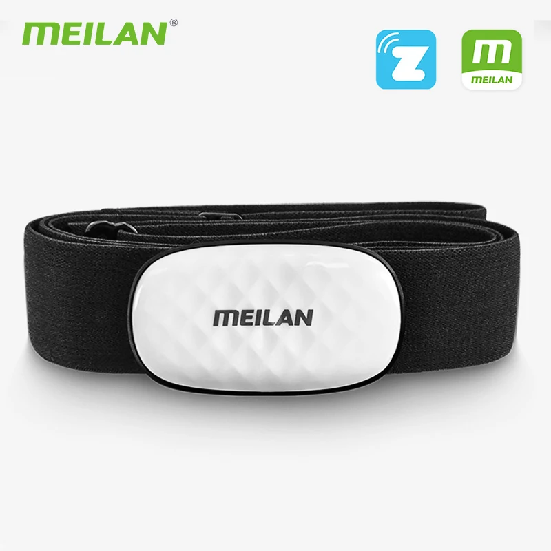 

MEILAN C5 Heart Rate Monitor Sensor Chest Strap Fitness Tracker HR With Chest Strap ANT+ train Cycling Sports Band Belt Wireless