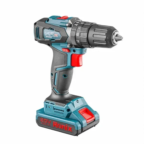 High Performance Product Ronix Model 8900/8900k 20V  Electric Power Tool Battery Cordless Impact Screwdrivier Drill Machine