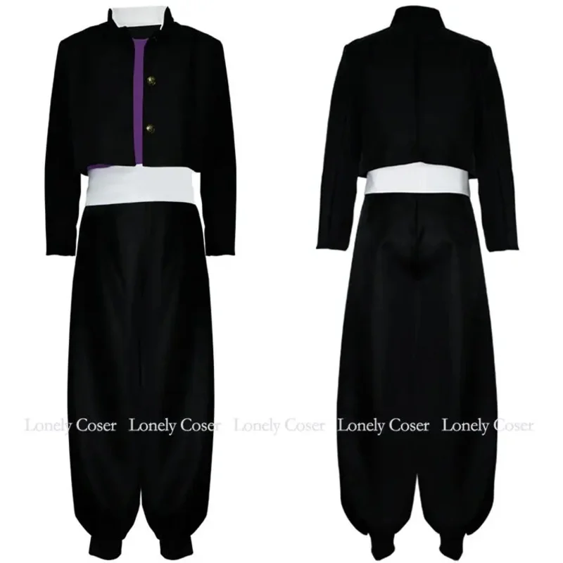 Anime Jujutsu Kaisen Aoi Todo Costume Cosplay Top Pantaloni T-shirt Cintura Uniforme Jujutsu Stregone Halloween Party Uomo Donna Abiti