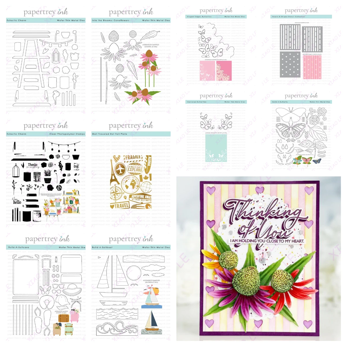 

New Eclectic Charm Playful Scallops Metal Cutting Dies Stamps Stencil Hot Foil Embossing Template DIY Greeting Card Handmade