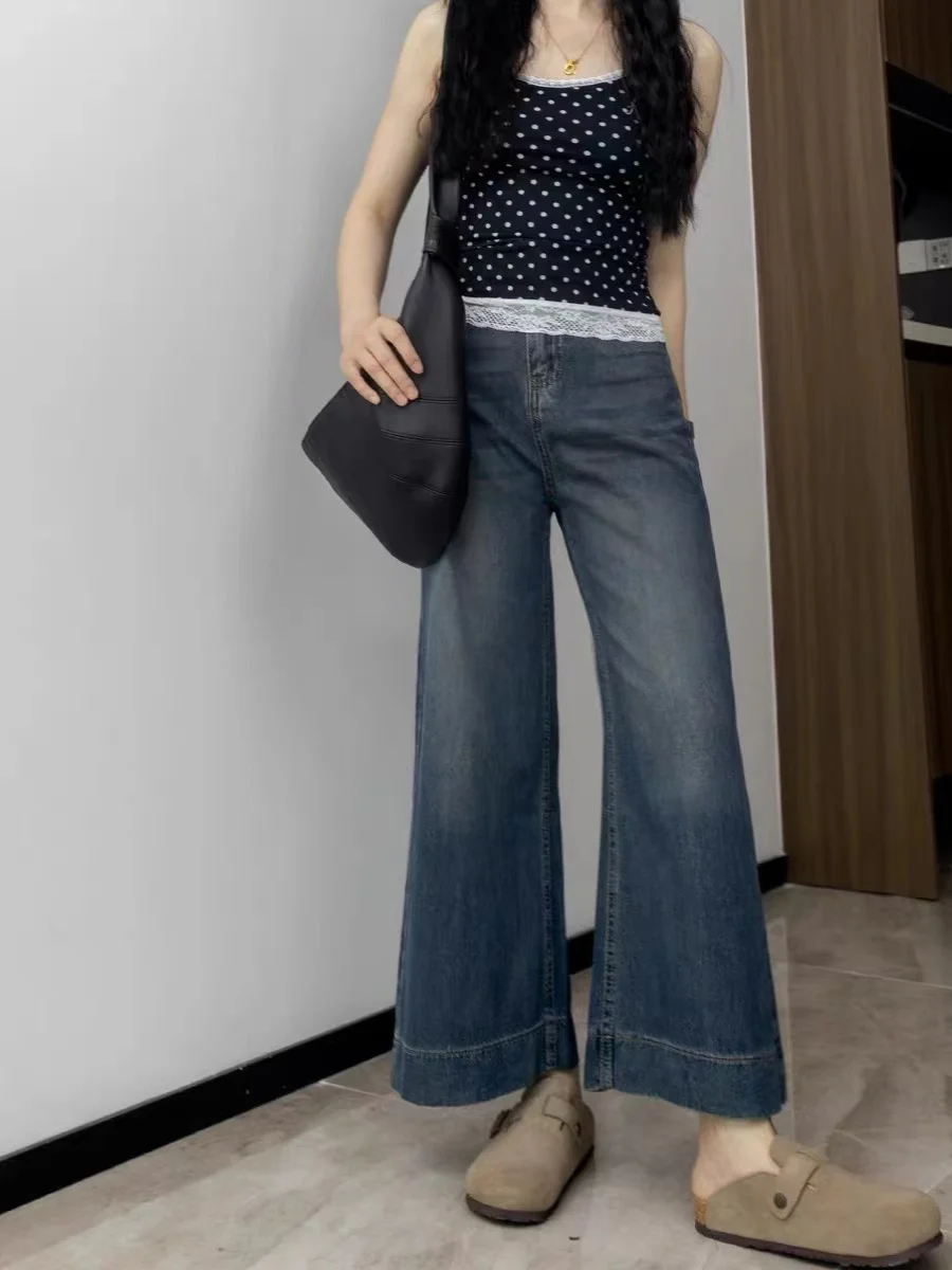 

Джинсы Y2K, женская эмо-одежда, тренажерный зал, фитнес, тренировки, спортивные джинсовые женские брюки, модные повседневные базовые простые необходимые брюки