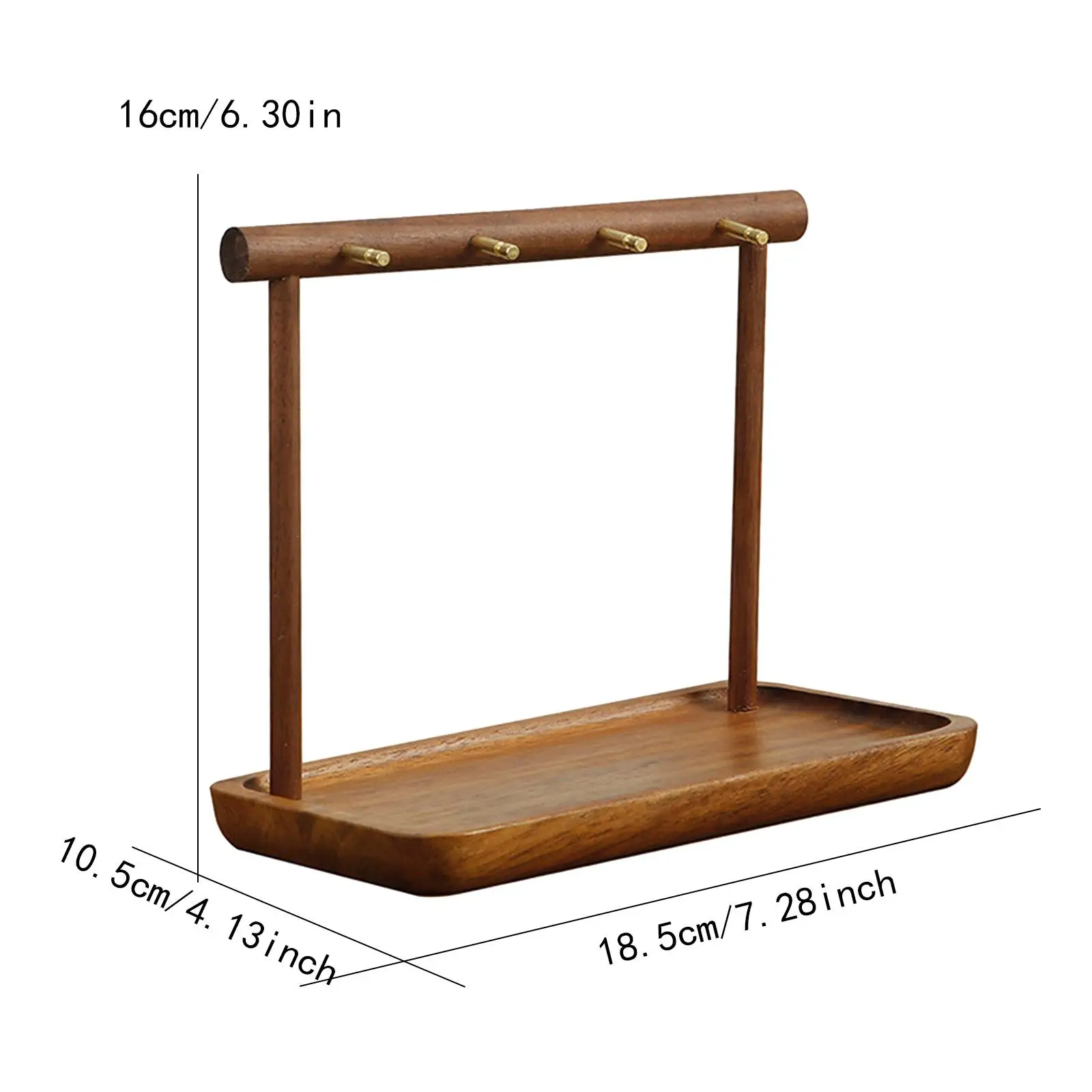حامل الطاولة رف يحافظ على مرتبة منظم المجوهرات حامل علبة المجوهرات للساعات إكسسوارات الشعر القلائد سوار العناصر الصغيرة #6