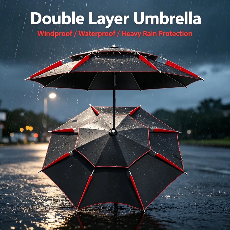 Folding Fishing Umbrella Enlarged, Fish Umbrella, Specially Designed for Fishing, Sun Protection and Rain Protection