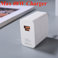 HUAWEI Mate 60 P60 Pro 88W EU/US Super Fast Charger USB A/C PD Power Adapter 6A Dual Type C Cable For Tablet Mate 60Pro+ 50 P50