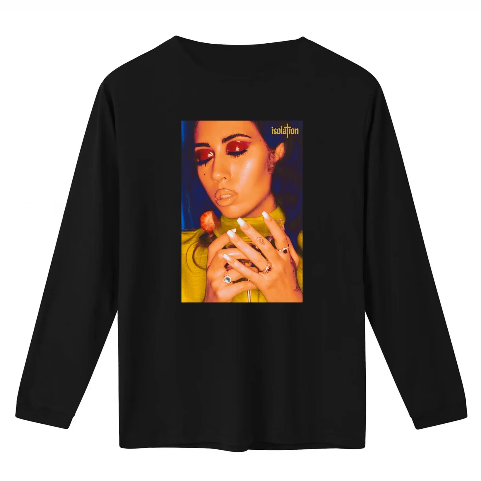Kali Isolation T-Shirt Summer Casual Cotton Tee Oversized Streetwear Tops Vintage Graphic Print Loose Fit Short Sleeve