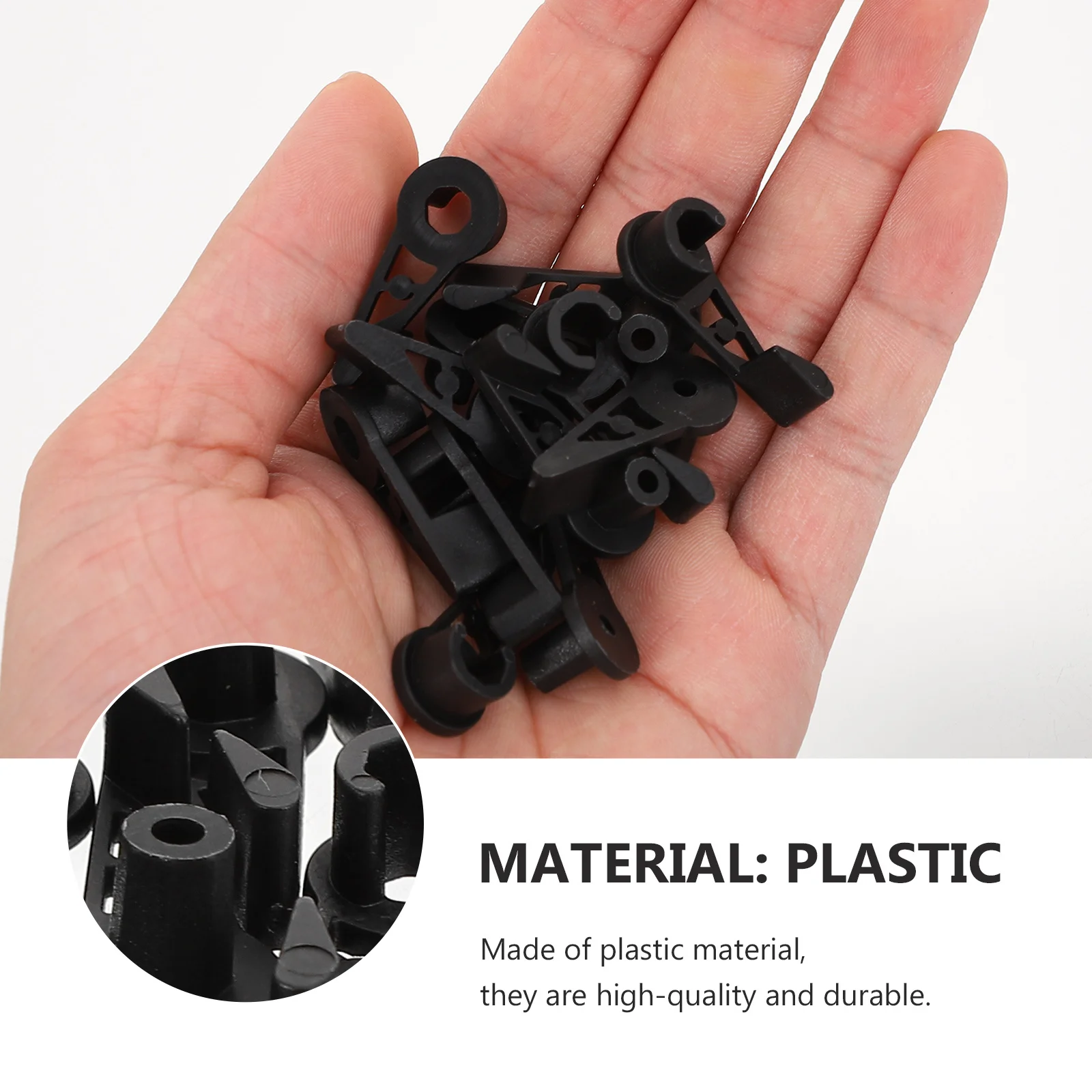 

20Pcs Plastic Plant Benders 360 Degree Adjustable Plant Bending Clips for Fruit Tree Flower Branch Training Planting Benders