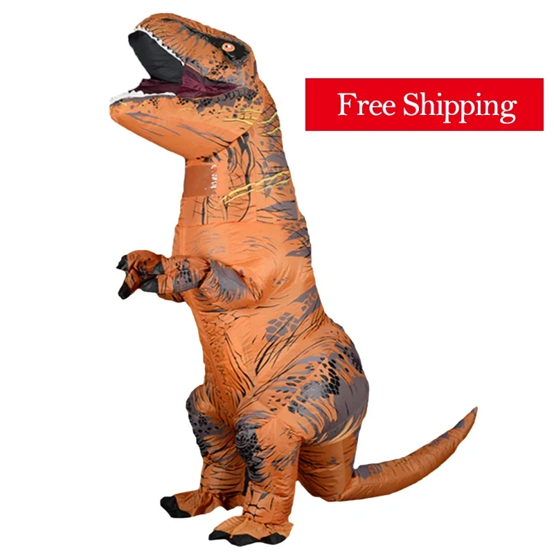 Free Shipping T REX Mascot Inflatable Anime Cosplay Costume Dinosaur For Adult Men Women Kids Dino Cartoon