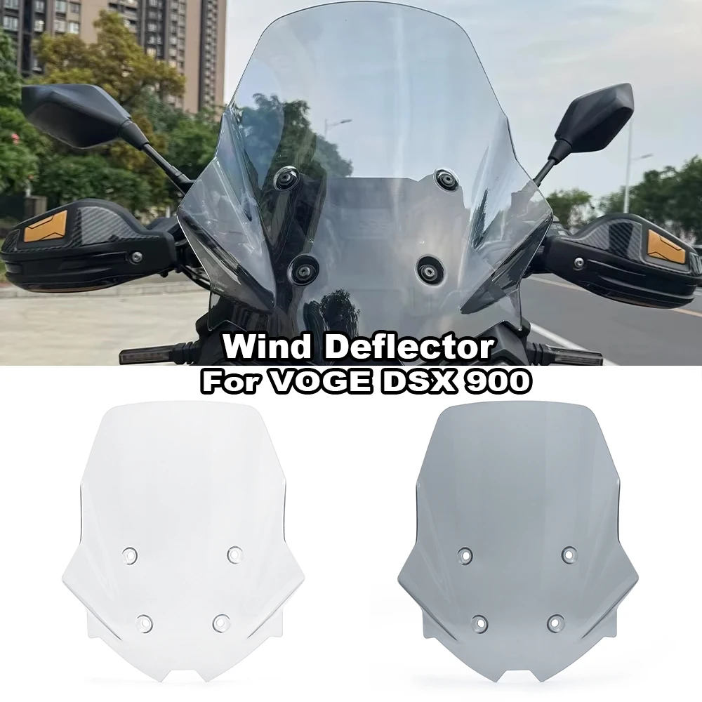 

For VOGE DSX 900 900DSX DS 900 X 2024 2025 Motorcycle Accessories Front Windshield Windscreen Wind Deflector kit