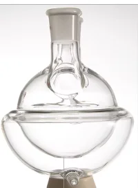 Glass Jacketed Round Bottom Flask Double Layer 250ml 500ml 1000ml Three Neck Four Neck Reaction Kettle