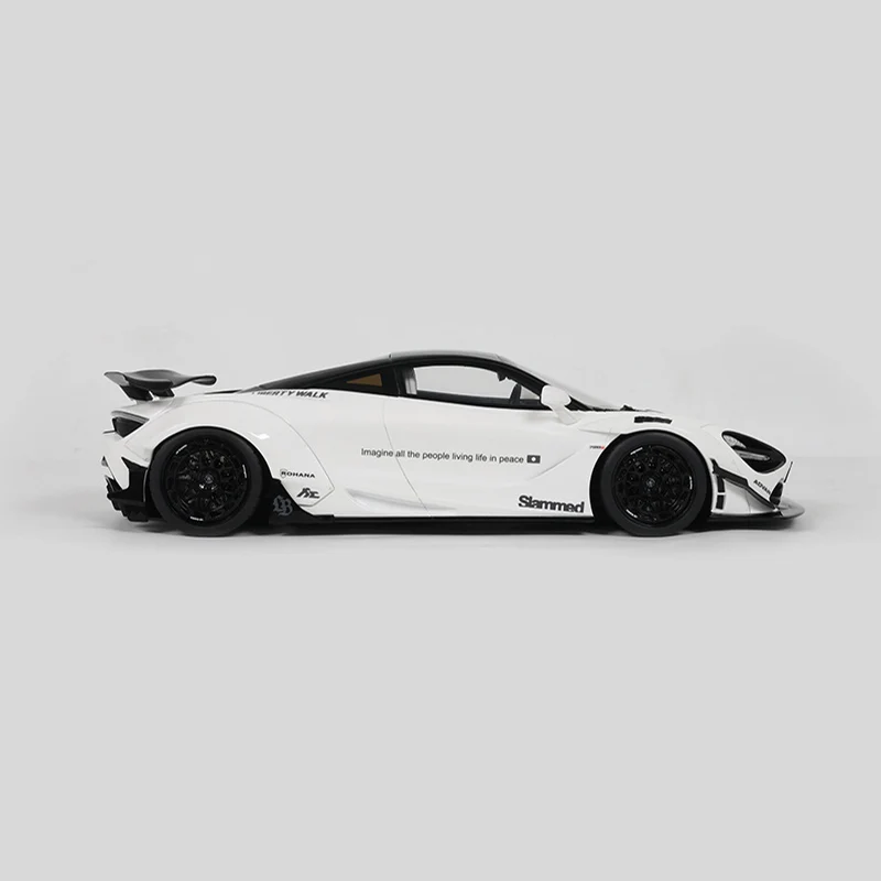 1:18 Scale 720S LBWK GT SPIRIT Simulation Resin Car Model Ornament Static Display Collectible Toy Gift Souvenir Decoration