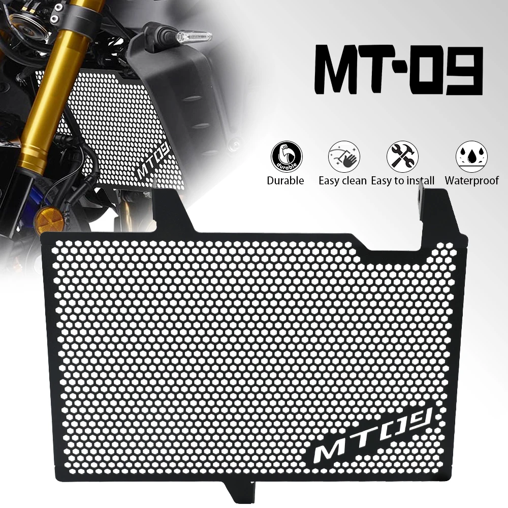 

MT-09 MT09 SP 2021-2024 Motorcycle Radiator Grille Grill Cover Guard Protector Accessories FOR YAMAHA MT-09/MT09 2021-2024 2023