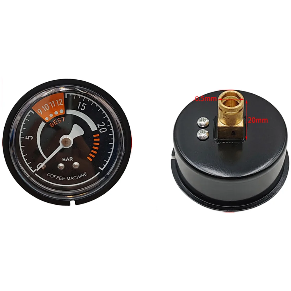 Coffee Maker Pressure Gauge For Espresso Machine Precise 105C Measurement Plastic Tool Kitchen Bar Accessory