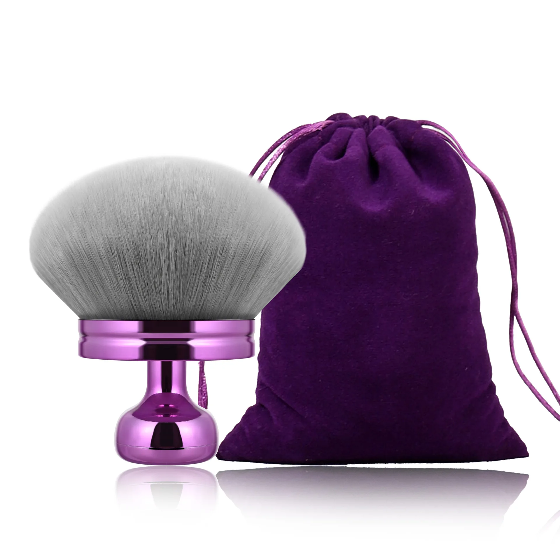 고품질 대형 컨실러 브러쉬 카부키 메이크업 바디 브러쉬 화장품 도구 휴대용 큰 반원형 파운데이션 메이크업 브러쉬