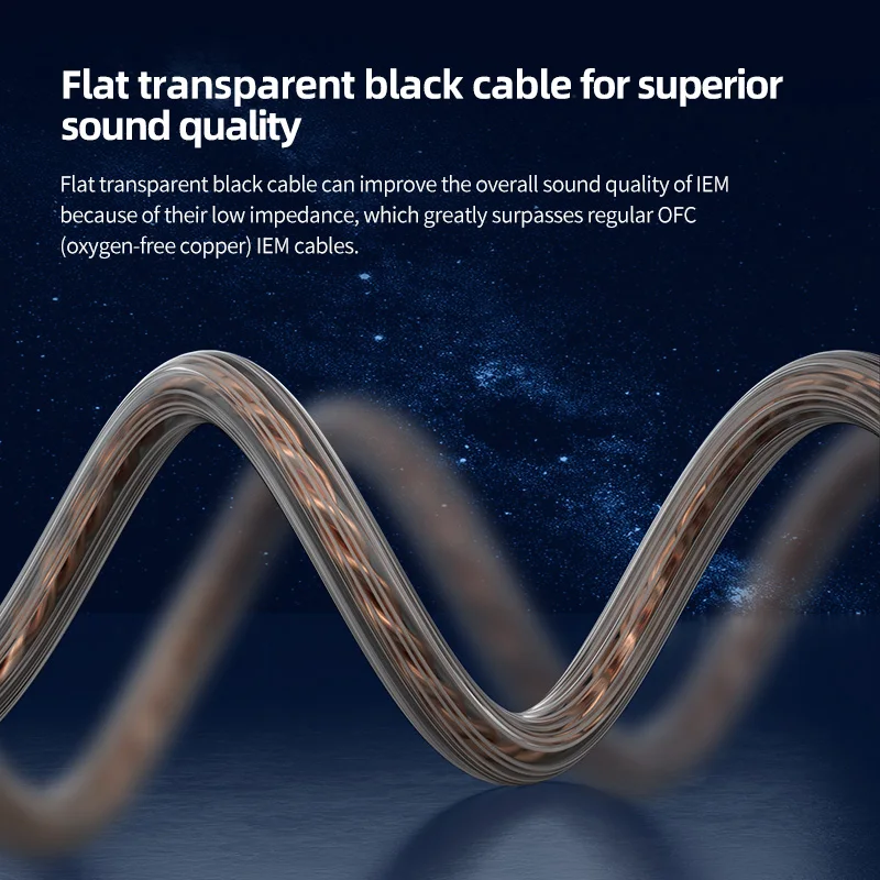 بولاريس-ثنائي تجويف ديناميكية سائق سماعة ، HiFi ، إلغاء الضوضاء ، في شاشات الأذن ، HiFi ، كابل للانفصال عن السمعية ، CCA