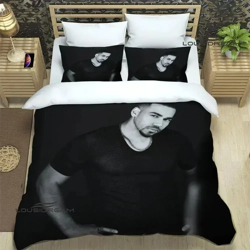 Latin singer Romeo Santos 3D NEW Duvet Cover Pillowcase Bedding Set Adult Girl Bedroom Decoration Children Single Double Large