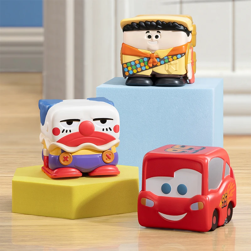 POP MART Disney/Pixar POP CUBE - 1 серия фигурок загадочная коробка 1 шт./9 шт. популярный фотоальбом игрушка экшн-фигурка