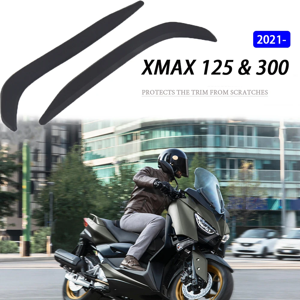 Novo para yamaha xmax125 xmax 125 x-max 300 acessórios da motocicleta placa lateral protetora resistente a riscos 2021 2022