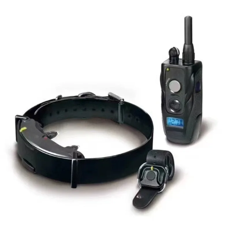 Remote-Controlled Anti-Barking Dog Training Collar with Electric Stimulation for Working Dogs
