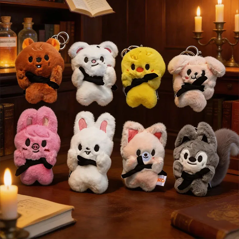 

Магнитная кукла SKZOO (Stray Kids) с мордочкой-дрэг-фейсом и глазами-бобами, в стиле знаменитости, подарок для фанатов, брелок, шарф, платок, аксессуары