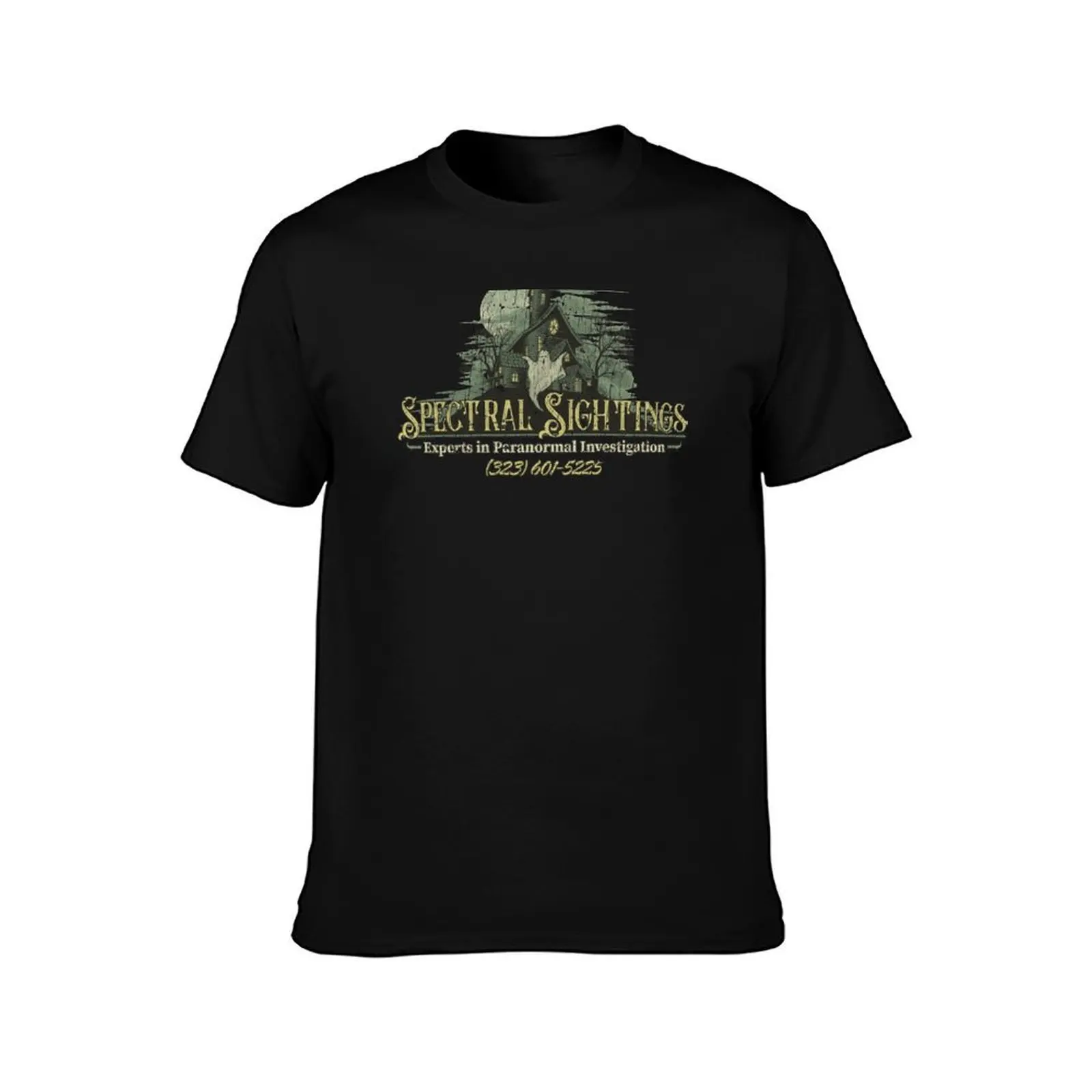 Spectral Sightings T-Shirt Abstract Pattern Print Top T-Shirt