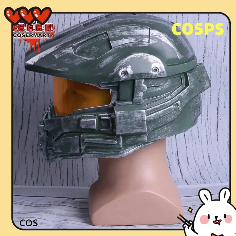 

NO1 Helmet Prop Replica Cosplay Costume Full Head Mask PVC Equipment Master Chief Game Accessories KOCOS