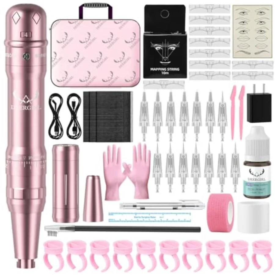 Wireless Eyebrow Tattoo Makeup Machine Kit