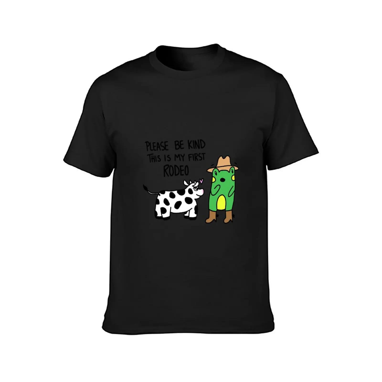 Please be kind, this is frogs first rodeo. T-Shirt anime Blouse mens workout shirts