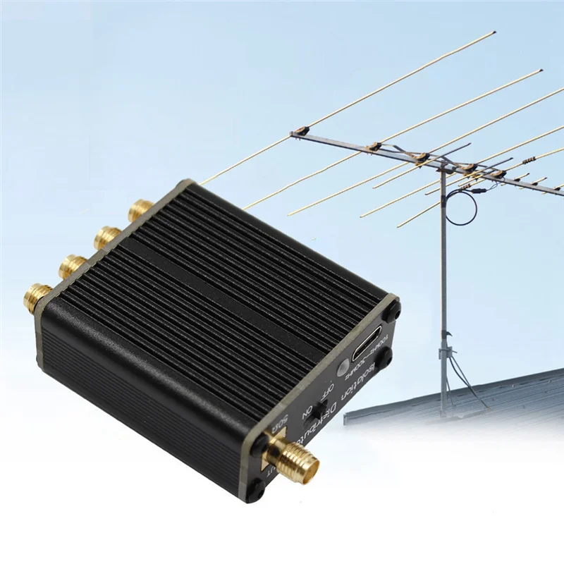 

B23B RF Splitter Active RF Isolation Distributor For GPSDO Source 100Khz To 150Mhz RF Distribution Device For RF Signal Radio An