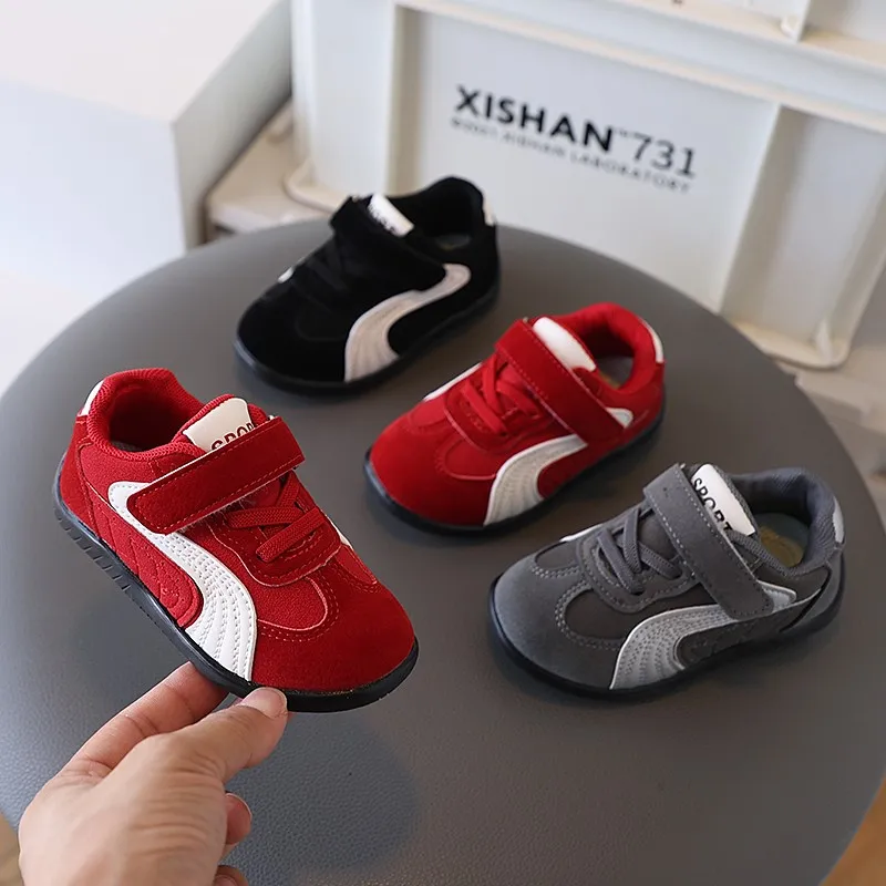 Zapatos para Caminar de Bebé, Estilo Retro para Niñas, Suela Suave Antideslizante, Zapatos Casuales Transpirables y Versátiles para Niños, Estilo Forrest Gump