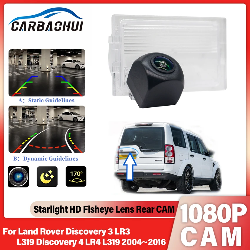 Rear View Camera For Land Rover Discovery 3 LR3 L319 Discovery 4 LR4 L319 2004~2016 BackUp Reverse Camera License Plate Camera