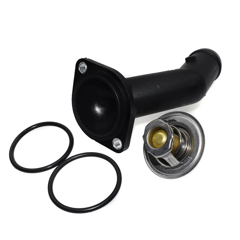 A30F-Neu Für TT Jetta Beetle Thermostat Gehäuse Abdeckung & Thermostat Mit O-Ring 06A 121121 C, 050121113 C