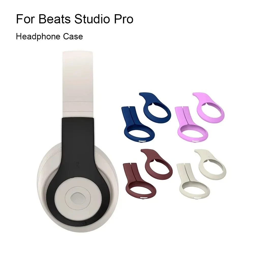 For Beats Studio Pro Case Protective Silicone Cover Snap-On Anti-Scratch Shockproof Dustproof Fit Lightweight Durable TOMWUK