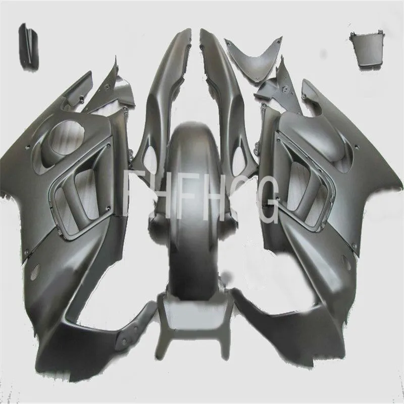 Full Fairings For Honda CBR600F3 1997-1998 Year ABS Plastics 97 98 bike Body Kits Cowling Grey Black-Hey