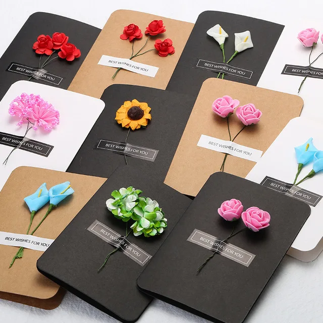 100 Stück/Set Künstliche Sonnenblumen Papierblumen 3,5cm Getrocknete Blumen für Hochzeit Festliche Party Scrapbooking Verpackung DIY Dekoration – Detail 7