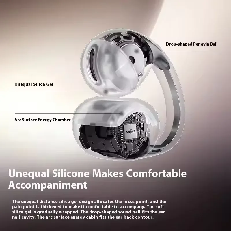 Shokz OpenDots ONE E310 سماعات لاسلكية مشبك الأذن Dolby sound الترا طويل الاستعداد مفتوح بلوتوث 5.4 سماعات الموسيقى الرياضية جديد