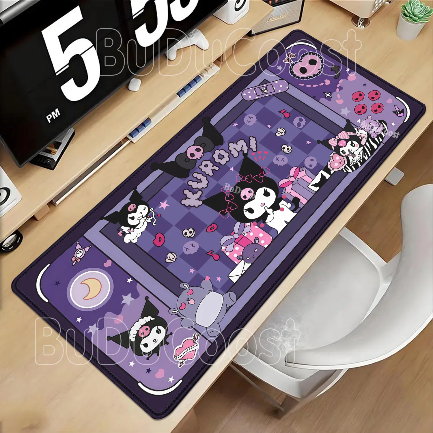 クロミ漫画 Xxl マウスパッド PC ゲームオフィスアクセ - Pc Gaming Kuromi のレビューと価格