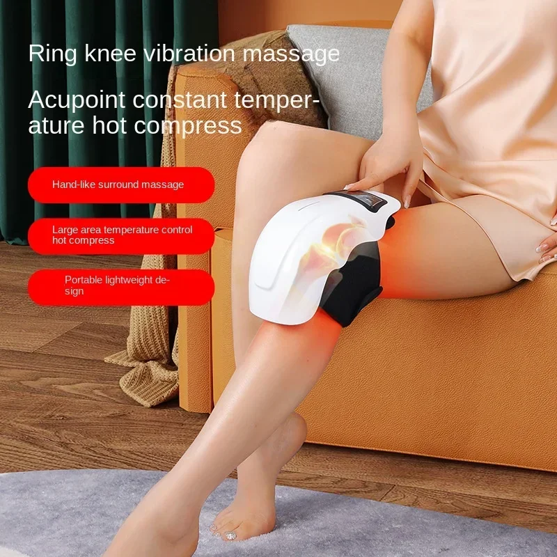 New Smart Airbag Knee Massager Heated Knee Cover Treasure Airbag Laser Infrared Elbow Shoulder Massager Joint Pain Stiff Relax