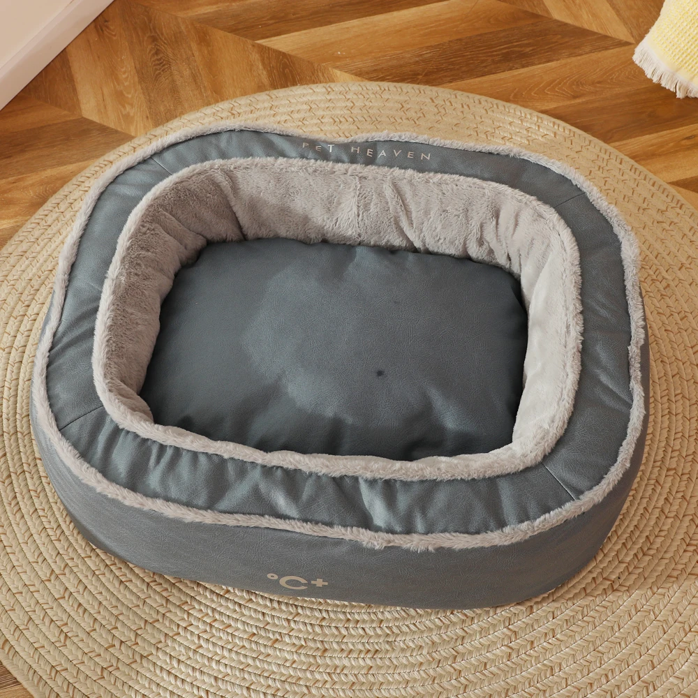 HOOPET Dog House Winter Warm Dog Bed Pet Supplies Four Seasons Universal Dog Cushion Winter Sleeping with Warm Sleeping Cushion